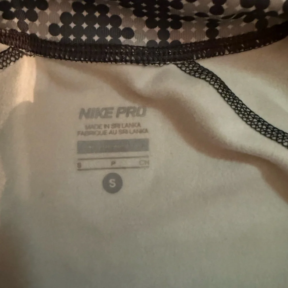Nike Pro HyperWarm Half Zip Gray Small - Picture 4 of 4